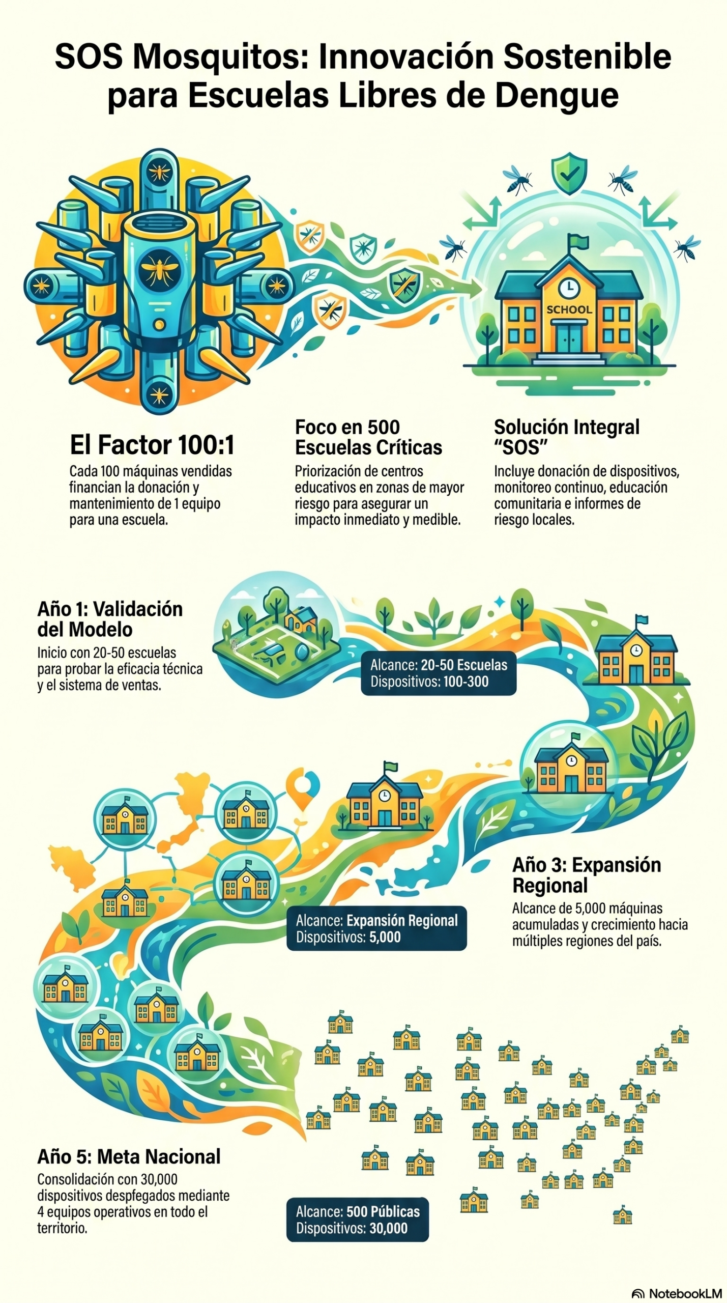 sos mosquitos innovación escolar sostenible